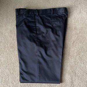 Perry Ellis Portfolio flat front cotton pants